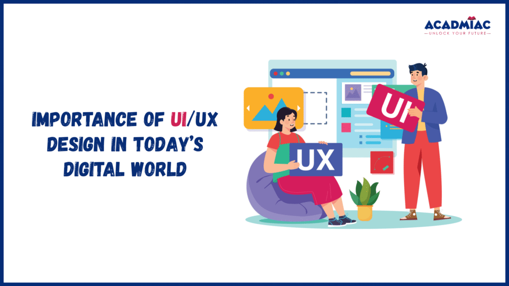 Visual representation of UI/UX design collaboration featuring interface components, user experience planning, and modern web design concepts.