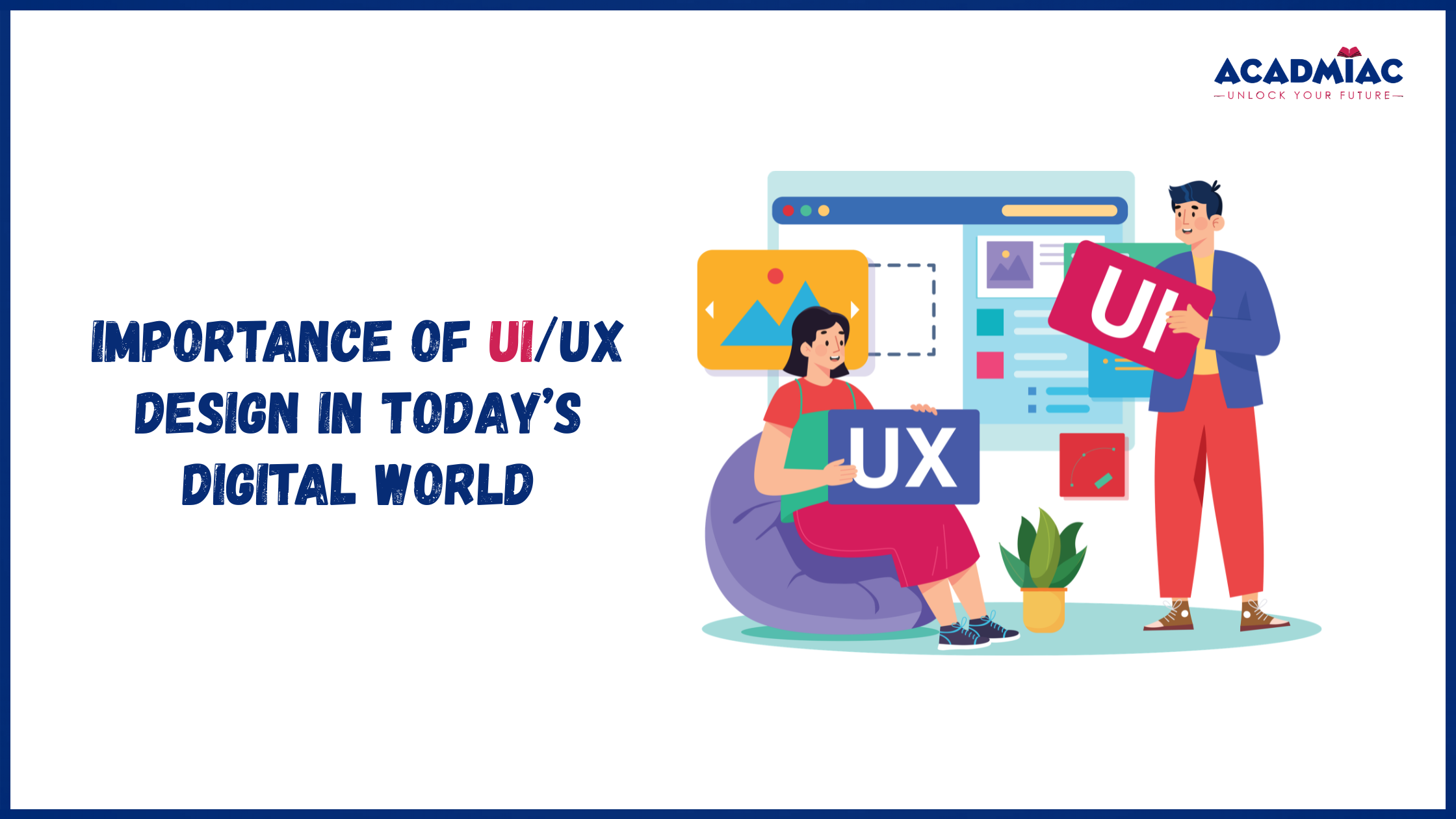 Visual representation of UI/UX design collaboration featuring interface components, user experience planning, and modern web design concepts.